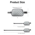 thumbnail image 3 of Colorful Checkered Belt Bag – Plaid-Inspired Fanny Pack with Vibrant Retro Checkerboard Style, 3 of 4
