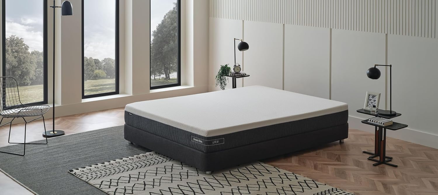 Yatas Bedding Dream Box Lite Roll Pack 8" Pocket Twin 38"x75" Spring Mattress