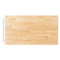 thumbnail image 4 of SAFAVIEH Locklyn 1 Door 2-Drawer 2-Shelf Kitchen Cart White / Natural, 4 of 7