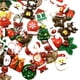 thumbnail image 3 of 2x Resina Cabujones Adornos navideños Mini manualidades navideñas Decoraciones de resina para bricolaje Adornos para álbumes de recortes Joy perfecl Cabujón de espalda plana, 3 of 8
