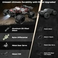 thumbnail image 3 of JoyStone 1/14 RC Car, Fast Remote Control Car 35+ MPH, 4WD off Road RC Truck Vehicle with 2 Batteries & 2 Shells, Gifts for Adult and Boys, 3 of 9