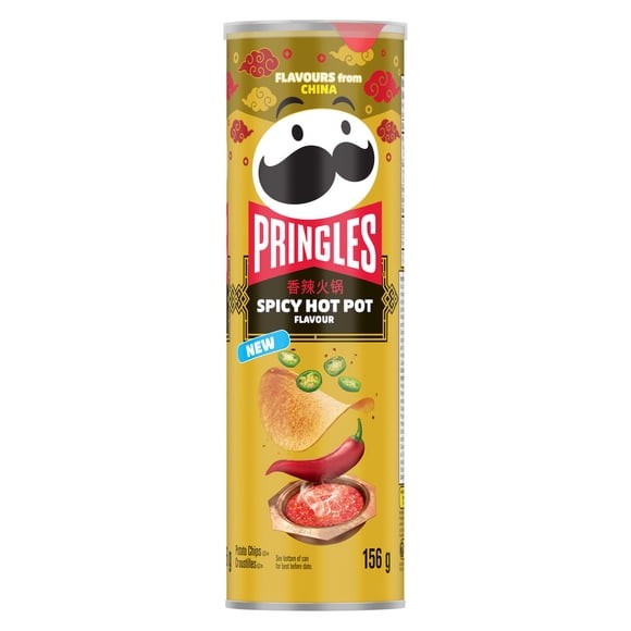 Pringles® Spicy Hot Pot Flavour Potato Chips 156g