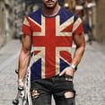 thumbnail image 2 of Sngxgn Mens T Shirt Gym Workout Shirt Tee Shirt Top(Pink,XXXL), 2 of 4