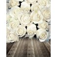 thumbnail image 1 of BSDHOME Polyester 5x7ft Wooden Floor Rose Flowers Photography Backdrops Photo Props Studio Background, 1 of 2