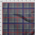 thumbnail image 3 of oneOone Polyester Lycra Fabric Madras Check Printed Fabric 1 Yard 56 Inch Wide, 3 of 4