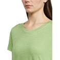 thumbnail image 5 of Stylore Nightgown for Women Soft Night Shirt Comfy Sleepwear Melange Green XL, 5 of 5