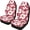 Red Hibiscus Print, variant on XYZCANDO Car Seat Covers Waterproof Car Front Seat Covers Car Seat Covers Front Seats Removable Full Protection Sedan Vehicle, Red Hibiscus Print
