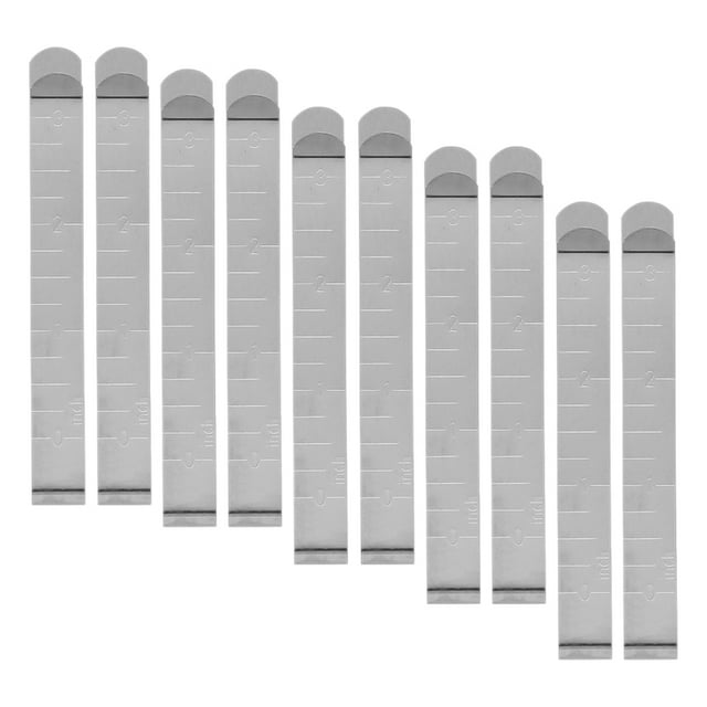 Phenofice 20 Pcs Clip de Fixation en Tissu Acier Inoxydable pour Égouts à Domicile