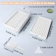 thumbnail image 3 of Mini Trays Small Tray Crushed Ice Tray For Chilled Drinks Coffee Juice Trays, 3 of 4
