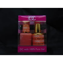 DND - DC Duo Soak off Gel & Matching nail polish, #110 - Peach Jealousy