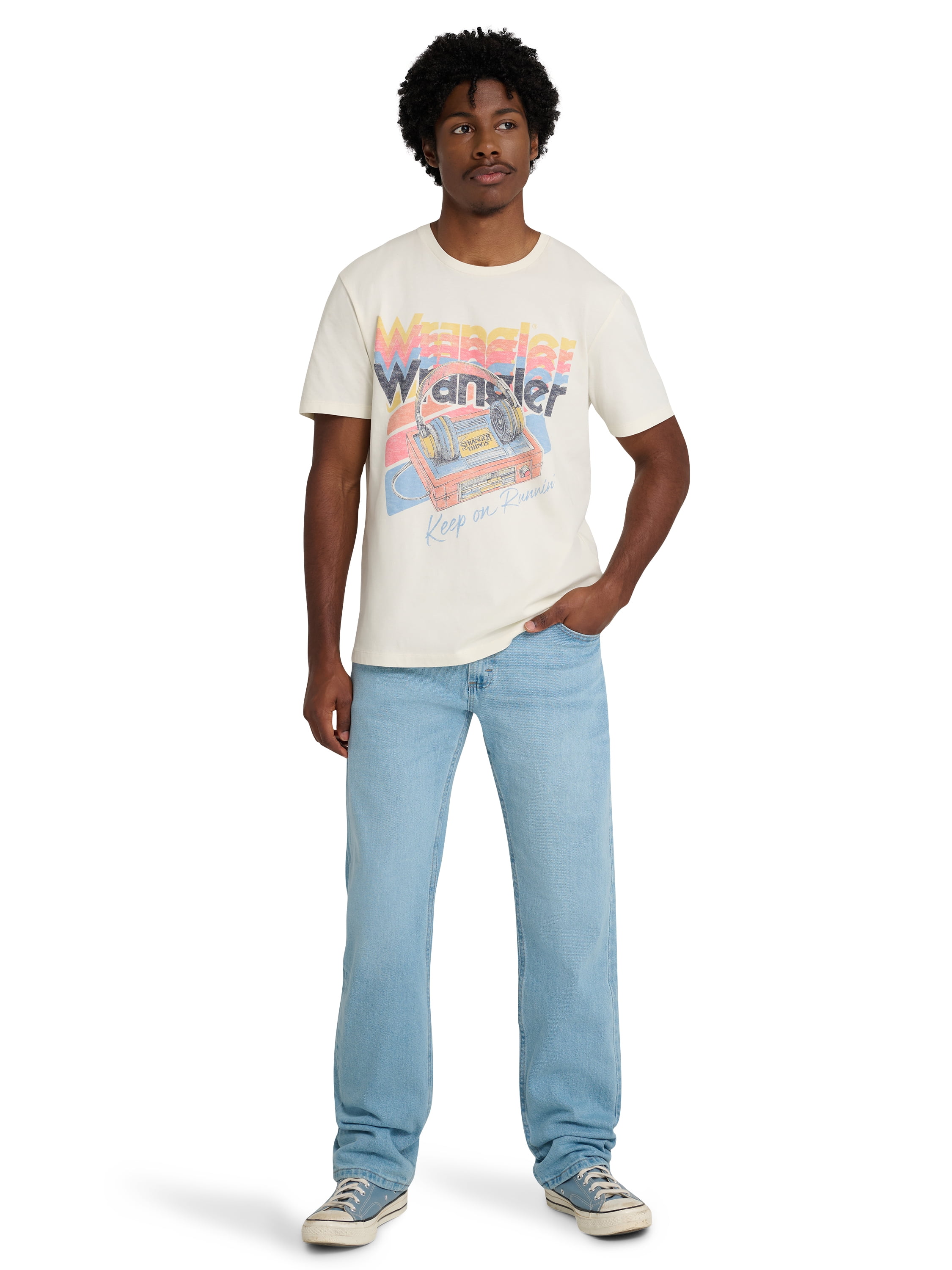 Wrangler® x Stranger Things Keep On Runnin’ Tee