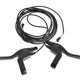 thumbnail image 2 of Manijas de freno para bicicleta eléctrica y scooter, aleación de aluminio, modelos 47PDD/49PDD/139PDD, cable de 1.7m, colores negro/plateado, 2 of 6