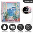 thumbnail image 5 of Yayeee Magnetic Dishwasher Cover for The Front Decoration Home Kitchen Machine Sticker Protector, Seaside Door, 5 of 6