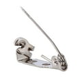 thumbnail image 1 of Pin Safety Locking Craft Fastener, 50Pcs Bar Pins Brooch Lock Back Safety Catch Rolling With Safety Fastener Small Metal Pins for Children Clothes, 1 of 7