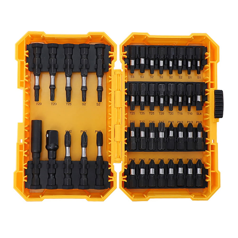 Extension Home Screwdriver Set Magnet Driver S2 Steel Anti-Impact Hand Tool 