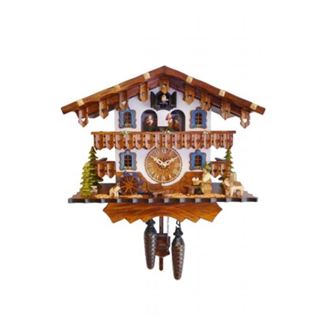 ENGS 447QMT Engstler Battery-operated Cuckoo Clock - Full Size