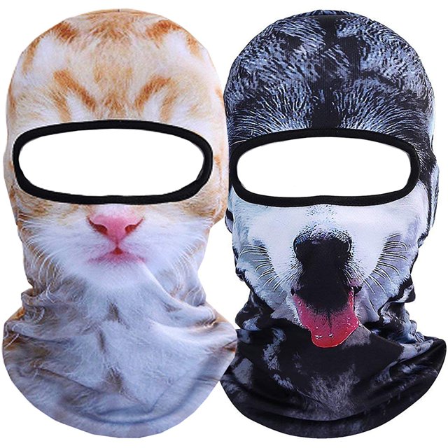 Animal Balaclava Mask de esquí snowboard ciclismo ciclismo esquí esquí Gafas de esquí