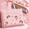 thumbnail image 1 of Cute Cartoon Printing Laptop Briefcase Portable Tote Bag For Student Book Storage Bag Handbag 02, 1 of 6