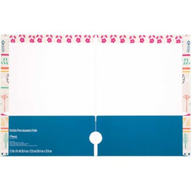 Mead Botanical Boutique 2Pocket Paper Folder Folders