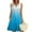 Sky Blue, variant on Womens Dresses Sevevn Women's Summer Fashion Printing Pocket Button Sleeveless V-Neck Dress Summer Dress