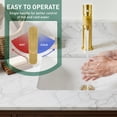 thumbnail image 4 of Akicon Gold Bathroom Faucet 1 Hole, Single Handle Bathroom Sink Faucets, 304 Stainless Steel, Bath Faucet, 4 of 10