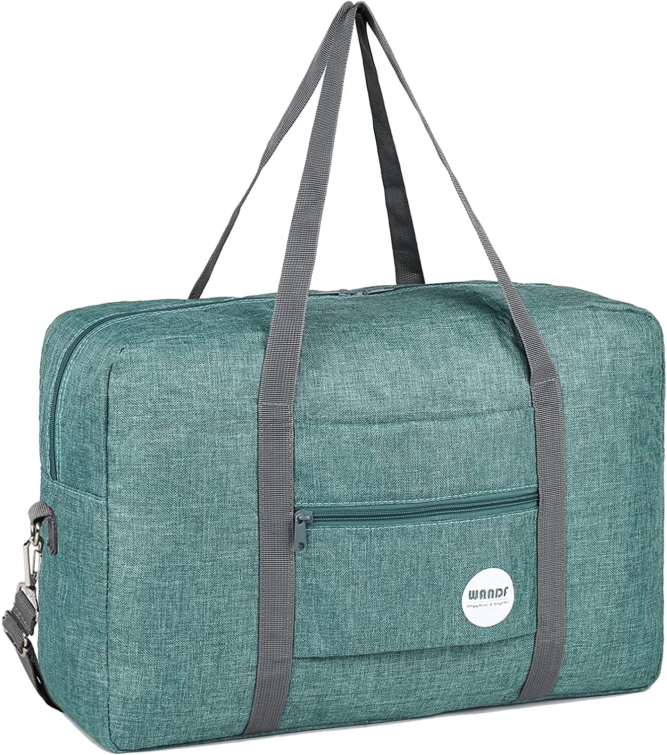 WANDF Travel Duffel Bag,Underseat Foldable Carry-on Luggage 