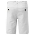 thumbnail image 3 of Summer Mens Shorts, Men's Cargo Shorts with Pockets Men's Shorts Cropped Shorts Sports And Casual Solid Color Workwear Mid Pants Men's Shorts Shorts, M-3XL, 3 of 4