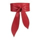thumbnail image 1 of Cinturón ancho para mujer, cinturón de vestir para mujer, elegante cinturón decorativo con lazo para la cintura. Rojo, 1 of 9