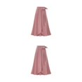 thumbnail image 3 of Sonducket Un look romántico para momentos íntimos larga de mujer en negra larga midi Faldas rosa XXL 1 rosa XXL,1 2Conjunto, 3 of 6