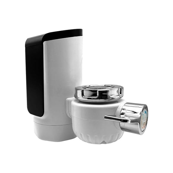 Electric heating faucet,Kitchen Tankless Water Screen Display Heater Faucet Screen And Cold Water Display Faucet Heater Siuke Lanru White Water Qisuo Water Dsfen