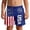 1-Blue382, variant on Byoo Little Boys Swim Trunks Fourth Of July Usa Flg Printed Elastic Waist Summer Drawstring Beach Shorts