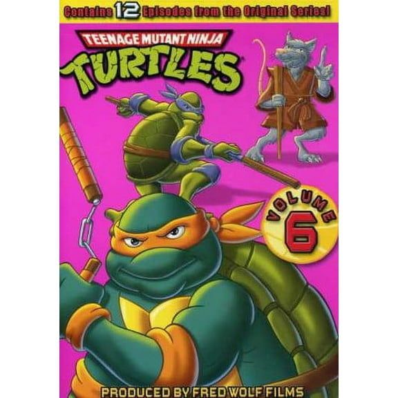 Teenage Mutant Ninja Turtles: Season 6 (DVD), Lions Gate, Animation