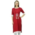 thumbnail image 6 of Bimba Women Rayon Tunic 3/4 Sleeve Chic kurti Kurta Indian Ethnic Dress, 6 of 8