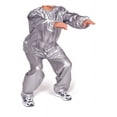 thumbnail image 4 of Heavy Duty Fitness Weight Loss Sweat Sauna Suit Exercise Gym Anti-Rip Silver XXXL, 4 of 4