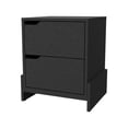 thumbnail image 3 of DeeHome Lovell Nightstand with Sturdy Base and 2-Drawers, 3 of 7