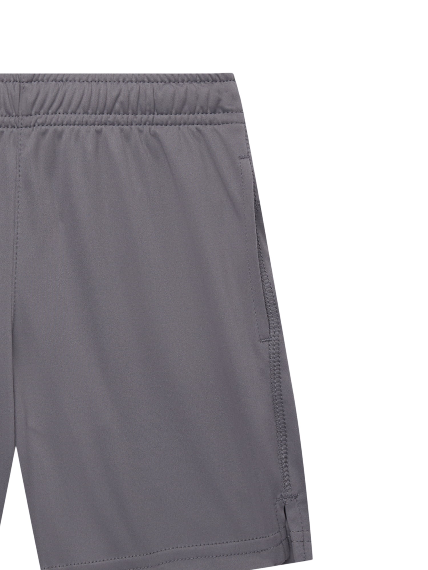 Athletic Works Boys Core Performance Shorts, 5-Pack, Sizes 4-18 & Husky