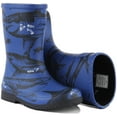 thumbnail image 5 of Joules JNR Roll Up Kid's Shark Print Wellington Boots In Blue Size 10, 5 of 6