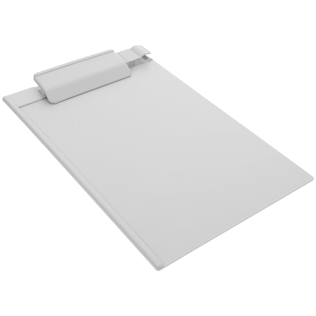 WEUVEB Tabla Clip Plástico Perfil A5 Con Soporte Para Papel Y Portabolígrafo Para Trabajo Y Escuela