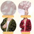 thumbnail image 3 of Yemak Women's Chunky Leopard Print Open Front Long Sleeve Jacket Sweater Cardigan HK8254LEO-IVORY/TAUPE-S/M, 3 of 7