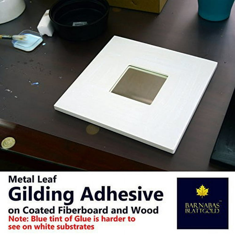 Gilding with Water Based Adhesive Size