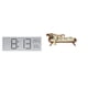 thumbnail image 1 of Reloj de pared digital con , reloj de escritorio multifuncional, sofá miniatura de madera, muebles de casa de muñecas, material PP, ade, 1 of 8