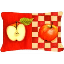 Apple by Ute Nuhn Fabric Decorative Pillow