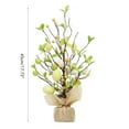 thumbnail image 2 of 45cm LED Lights Easter Egg Decoration Tree Easter Decorations Eggs Tree Home Desk Decor Scene Shopping Mall Layout Photography Props, 2 of 8