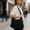 30#Black, variant on Women Large Capacity Backpack Tote Bag, Multi Functional Nylon Shoulder Handbag Convertible Backpack For School Work Commute Travel Daily Use, for School Work Office Travel Commute Women