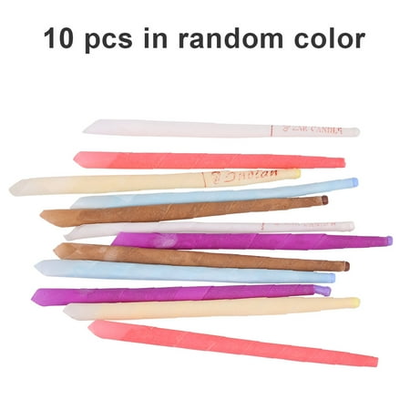 Ear Harmony Cone 10pcs Fragrance Ear Candles Healthy Care Natural Ingredients Ear Treatment Ear Wax Removal Cleaner Ear Coning Treatment ()