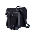 thumbnail image 3 of Bababing DayTripper II - Black Canvas - 2-in-1 Convertible Backpack & Shoulder Bag - Insulated Bottle Holder, Large Wipeable Changing Mat, Stroller Clips, Waterproof Cover - Stylish & Practical for Mo, 3 of 7