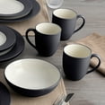 thumbnail image 5 of Noritake Colorwave Graphite 16-Piece Rim Dinnerware Set, Service for 4, 5 of 7