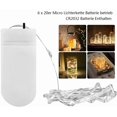thumbnail image 2 of Fairy Lights BXROIU CR2032 funciona con pilas de 2 m y 20 LED, 2 of 5