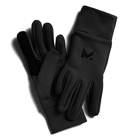 Lightweight Mittens - Mission Women's RadiantActive Lightweight Performance Gloves, Black, One Size