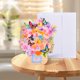 thumbnail image 4 of Tarjeta de felicitación Joyvine ramo de flores 3D emergente, 4 of 7